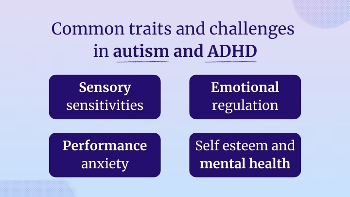 Common traits in autism and ADHD