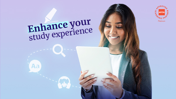 Kaplan’s enhanced ACCA course materials: study smarter, not harder
