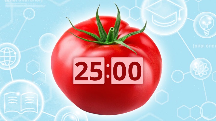 a tomato-shaped timer which inspired the name for the Pomodoro Technique.