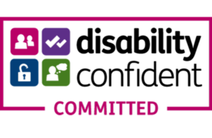 Disability Confident Commited logo