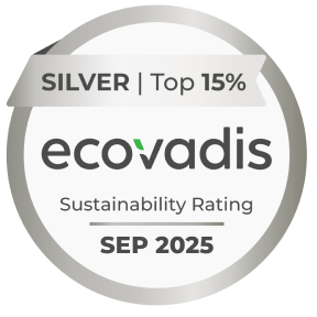 Ecovadis silver rating logo