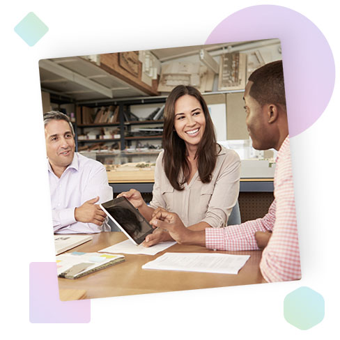 A collection of cut-out paper hands