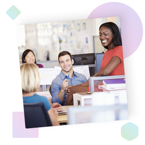 A collection of cut-out paper hands