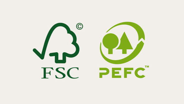 FSC and PEFC logos