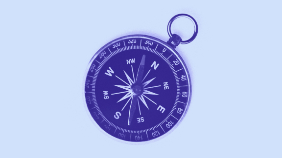 A compass