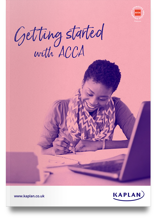 Getting started with ACCA brochure cover